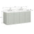 Avanity HALEY-VS61-SSHaley 61 in. Double Sink Bathroom Vanity with Top