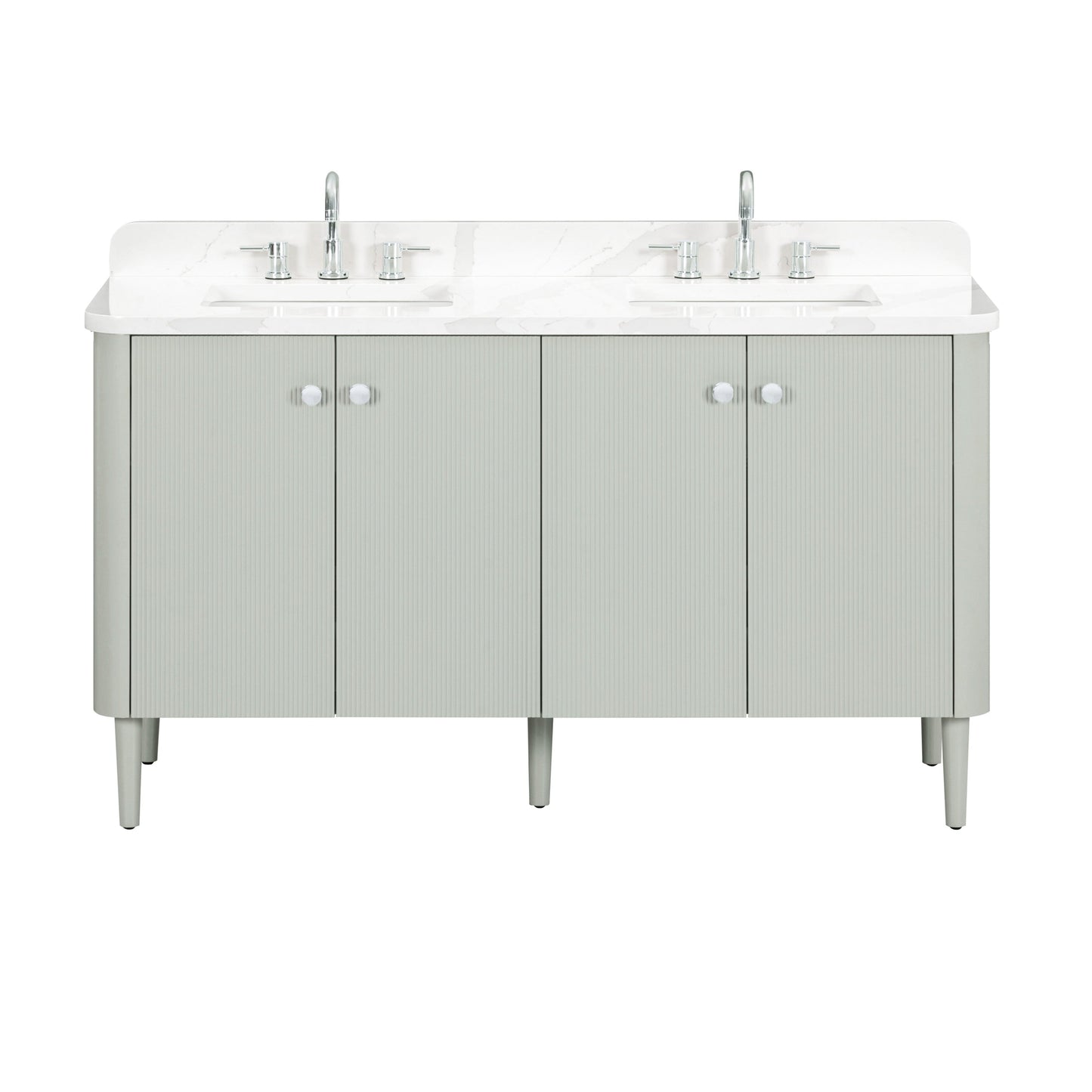 Avanity HALEY-VS61-SSHaley 61 in. Double Sink Bathroom Vanity with Top - Parent