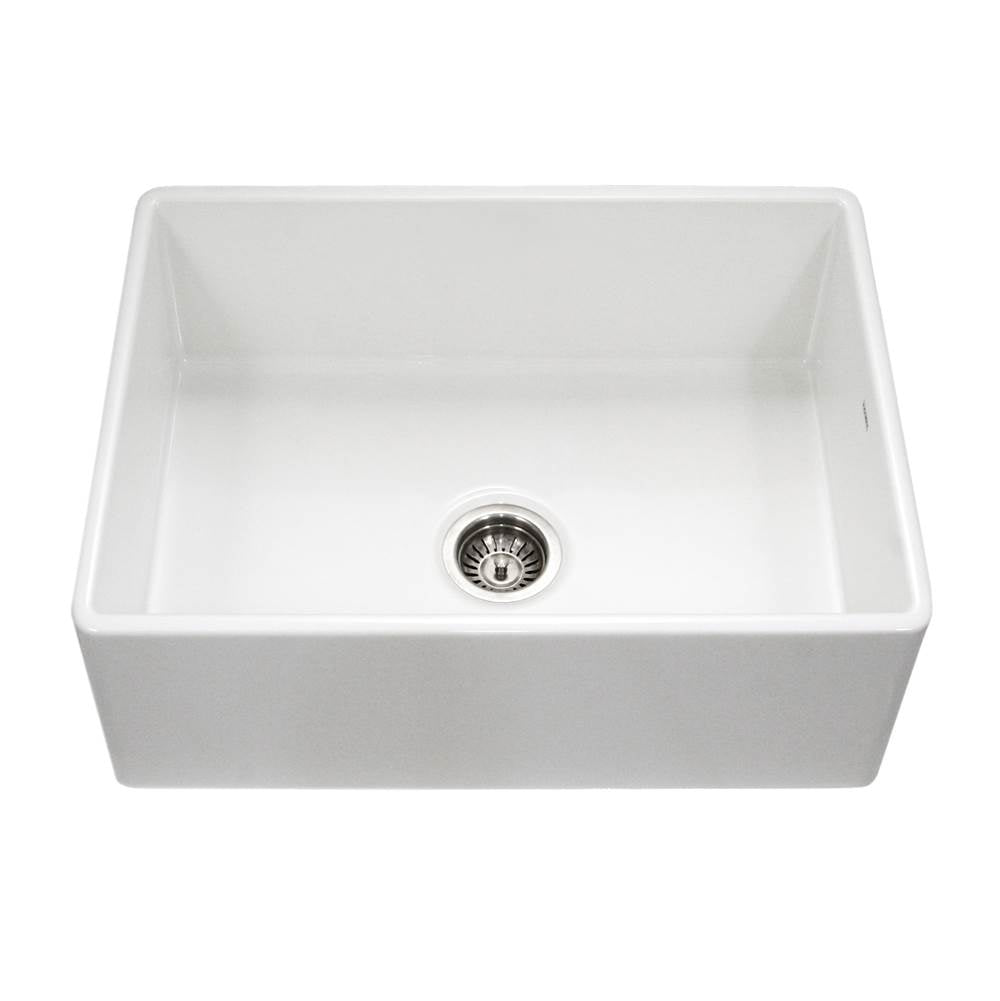 Hamat H-CHE-3020SA Apron-Front Fireclay Single Bowl Kitchen Sink