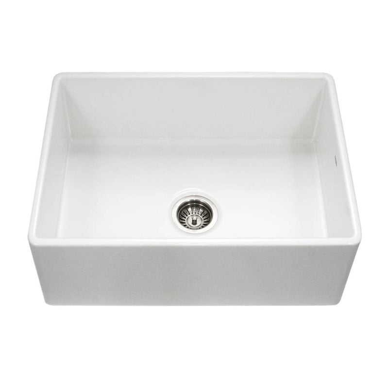 Hamat H-CHE-3020SA Apron-Front Fireclay Single Bowl Kitchen Sink