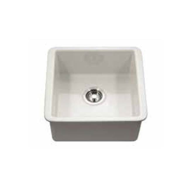 Hamat H-CHE-1717BU Undermount Fireclay Bar Sink