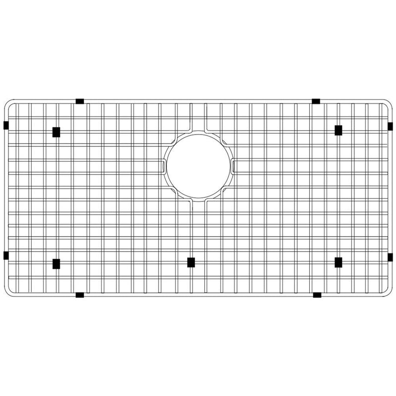 Hamat SWG-3116F 30 1/2 x 15 1/2 Wire Grate Bottom Grid