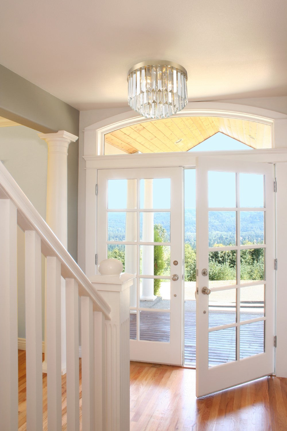 Crystorama HAY-1400 Hayes 4 Light Ceiling Mount