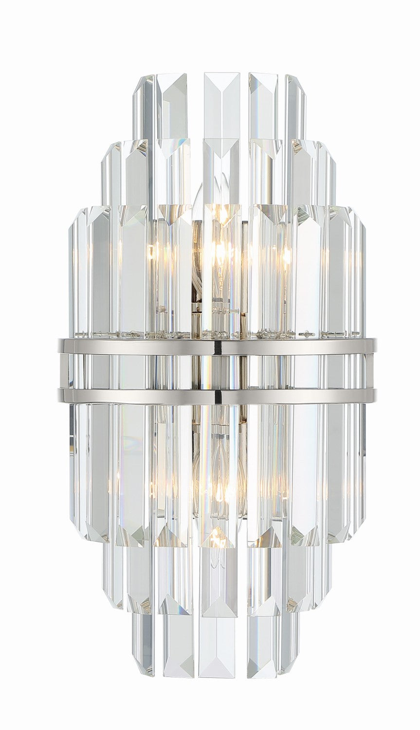 Crystorama HAY-1402 Hayes 2 Light Wall Mount