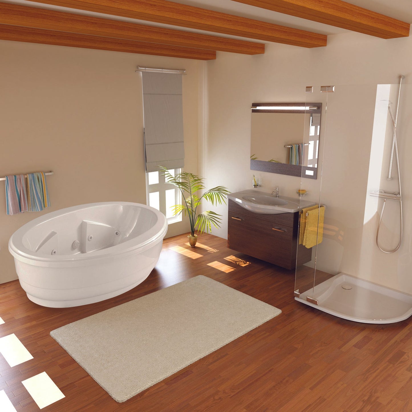 Hydro Systems HAY7244ACO Hayley 7244 AC W/Combo System - Parent