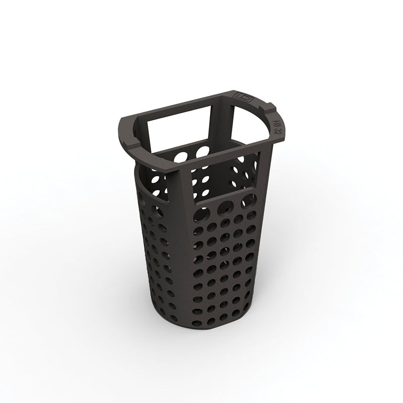 Infinity Drain HB 32B 2" Hair Basket for 38 series in Black