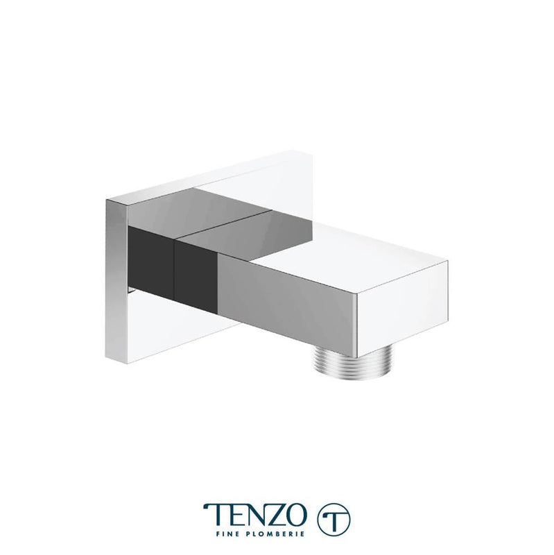 Tenzo HC-304-CR Wall Supply Elbow Brass Chrome