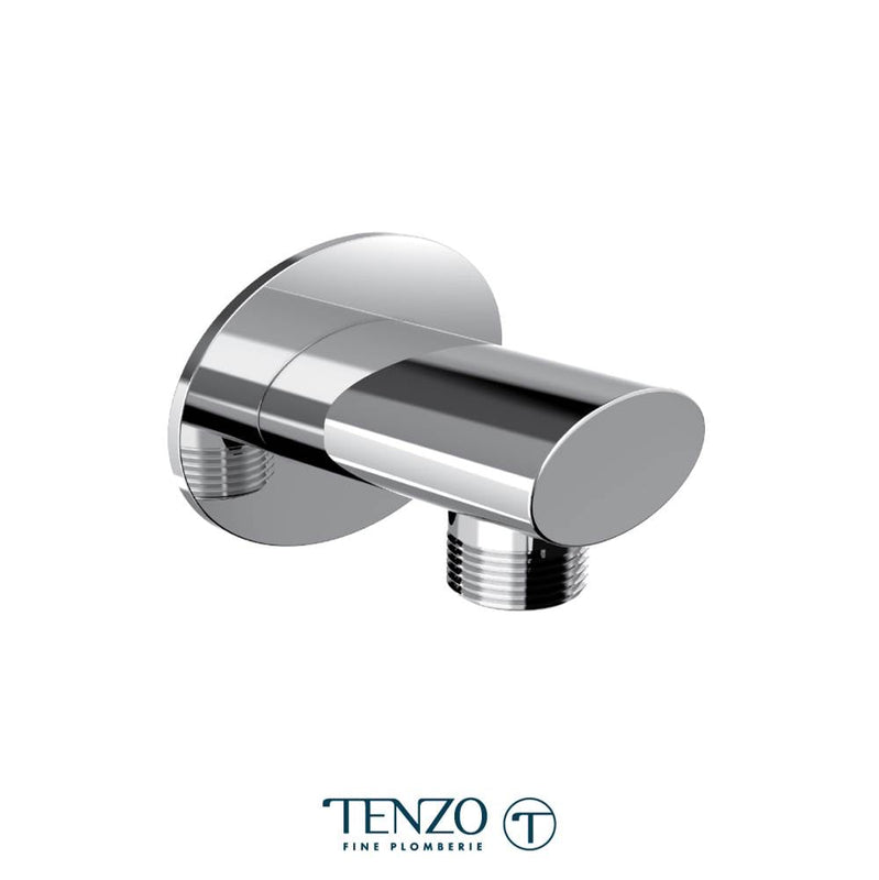Tenzo HC-306-CR Wall Supply Elbow Brass Chrome