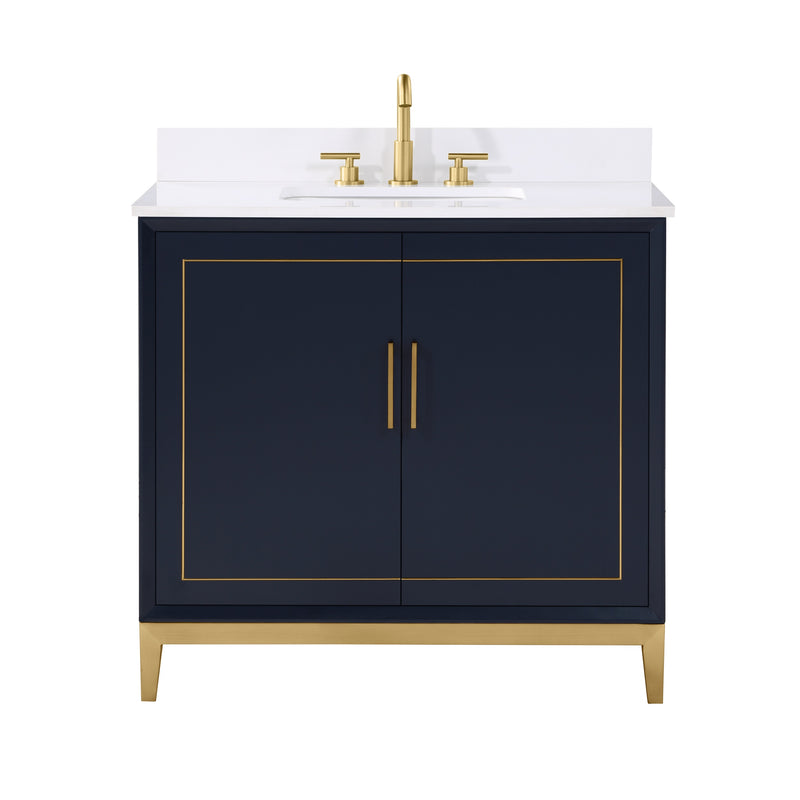 Bemma Gracie 36 In. W X 22 In. D X 38 In. H Bathroom Vanity with Top