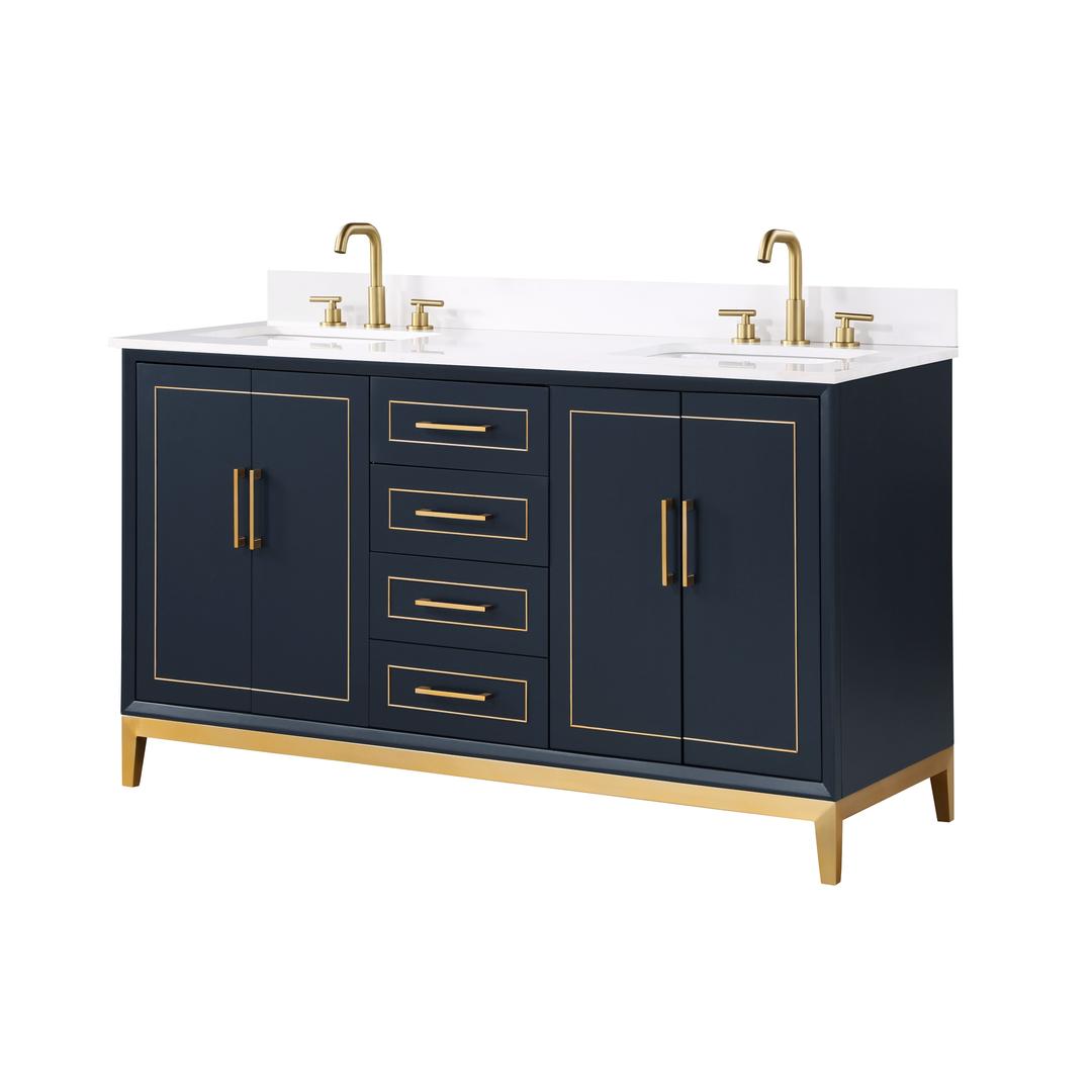 Bemma Gracie 60 In. Bath Vanity With Top - Parent