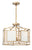 Crystorama HIL-995-VG Libby Langdon for Crystorama Hillcrest 6 Light Chandelier - Vibrant Gold