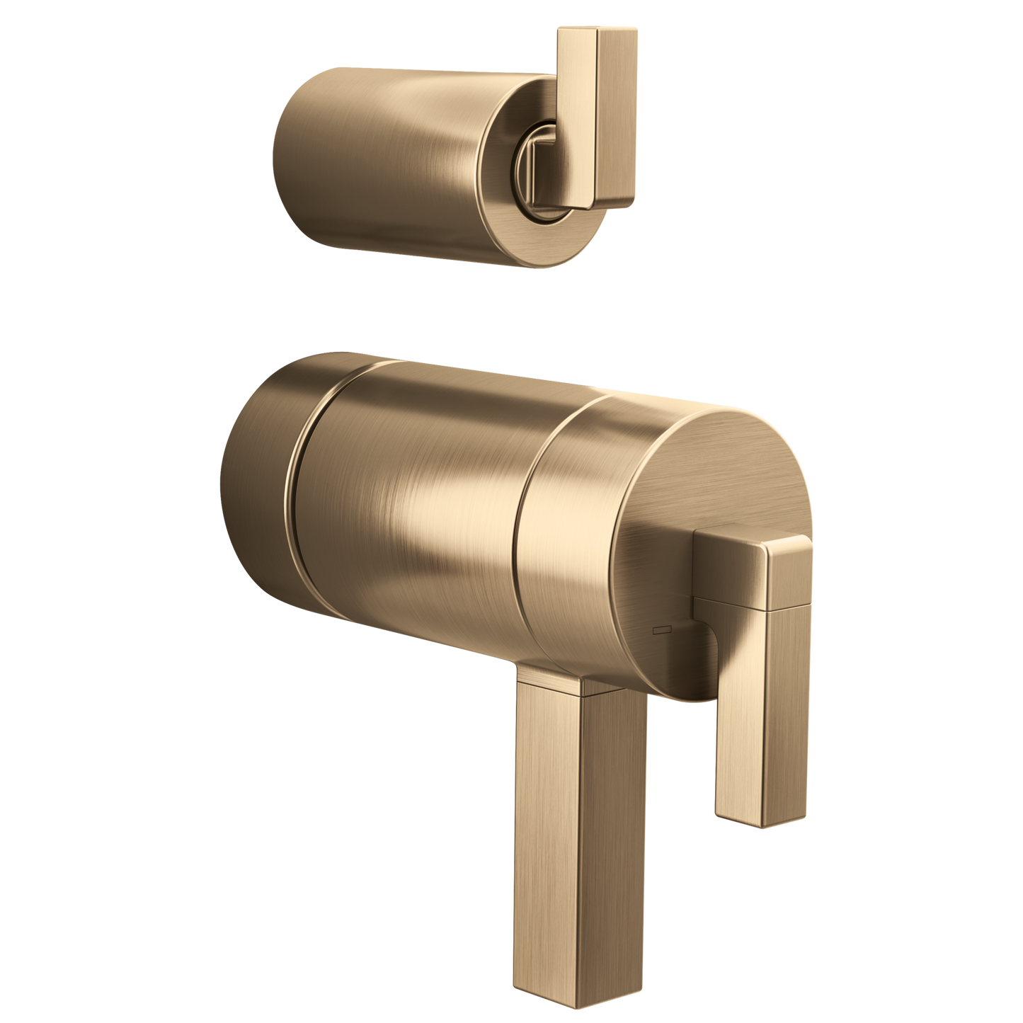 Brizo HL7522 Frank Lloyd Wright Tempassure Thermostatic Valve With Integrated Diverter Trim Lever Handle Kit - Parent
