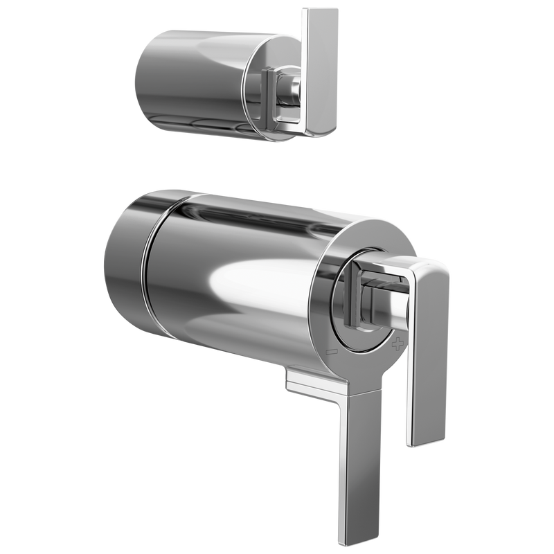 Brizo HL7599 Frank Lloyd Wright TempAssure Thermostatic Valve with Integrated Diverter Trim Gap Lever Handle Kit