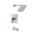 Huntington Brass P63835 SSQ Tub And Shower Trim Package - Parent