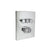 Huntington Brass PCB987 Three Button Push Button Valve Faceplate - Parent