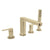 Huntington Brass S74816 4-Hole Roman Tub Filler Faucet