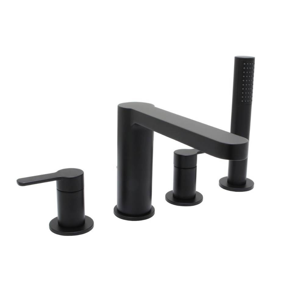 Huntington Brass S74816 4-Hole Roman Tub Filler Faucet