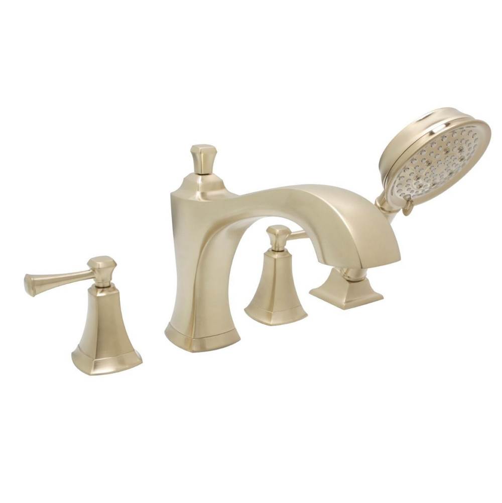 Huntington Brass S74827 4-Hole Roman Tub Filler Faucet