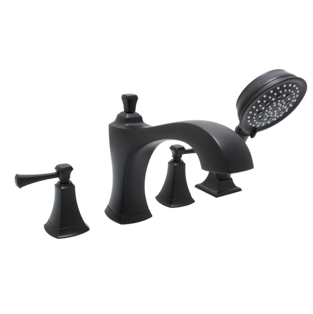 Huntington Brass S74827 4-Hole Roman Tub Filler Faucet