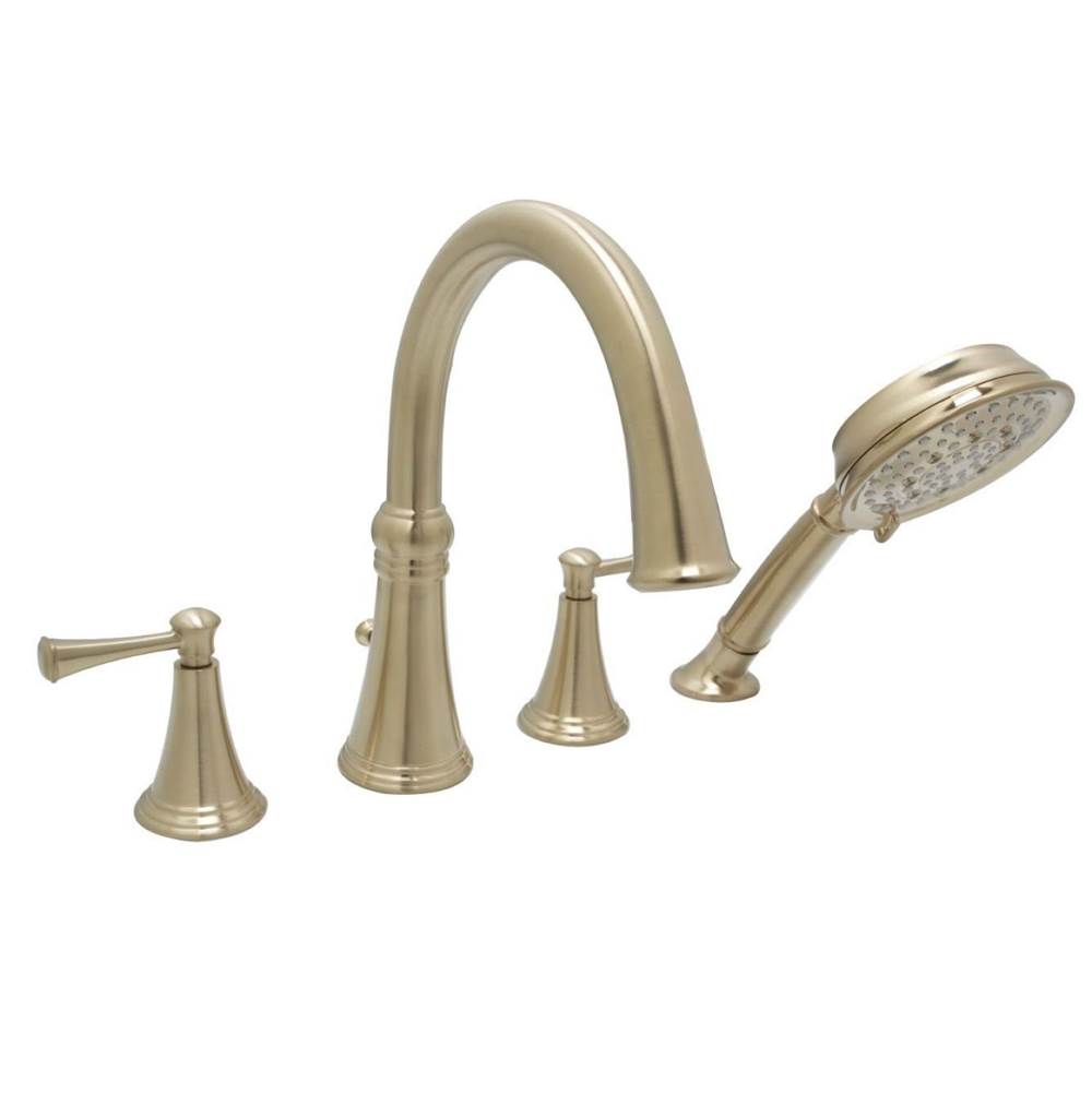 Huntington Brass S74828 4-Hole Roman Tub Filler Faucet