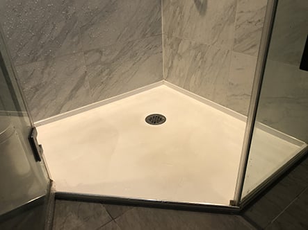 Hydro Systems HPA.5436-LH Shower Pan AC 5436 End Drain - Left Hand