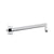 Flusso HS1001SA Wall Mount Square Shower Arm - 12" (300mm) - With Flange