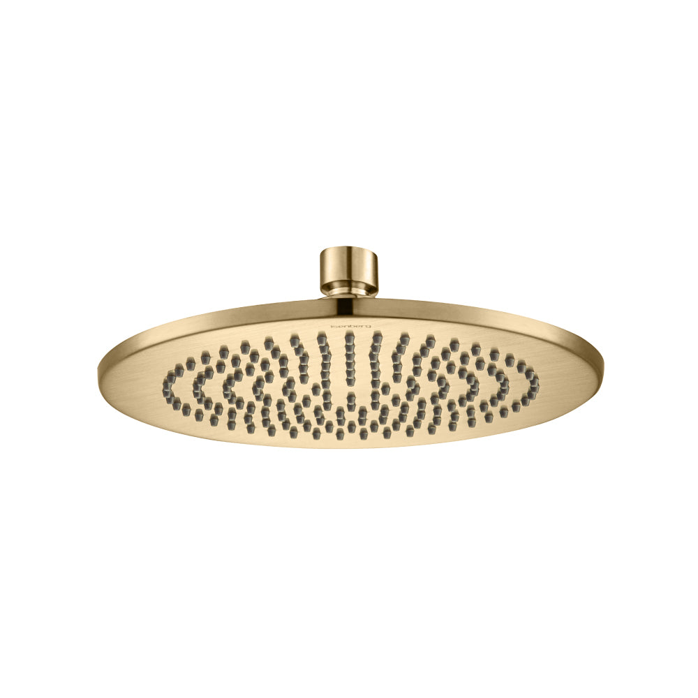 Flusso HS1002A 8" Solid Brass Showerhead / Rainhead - Round