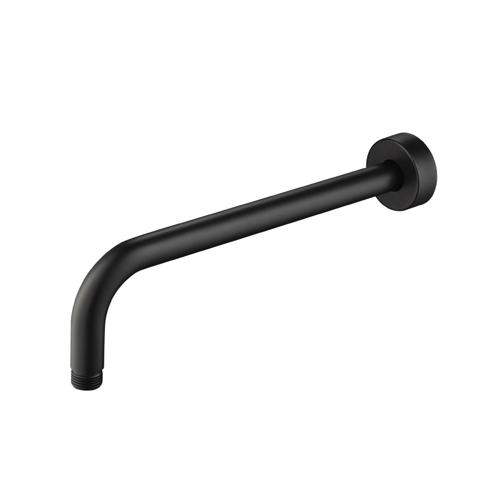 Flusso HS1002SA Wall Mount Round Shower Arm - 12" (300mm) - With Flange