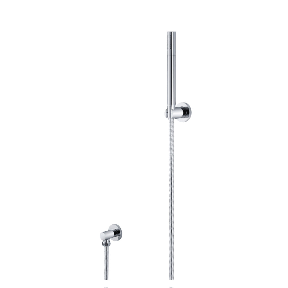 Flusso HS1004 Hand Shower Set With Wall Elbow, Holder and Hose