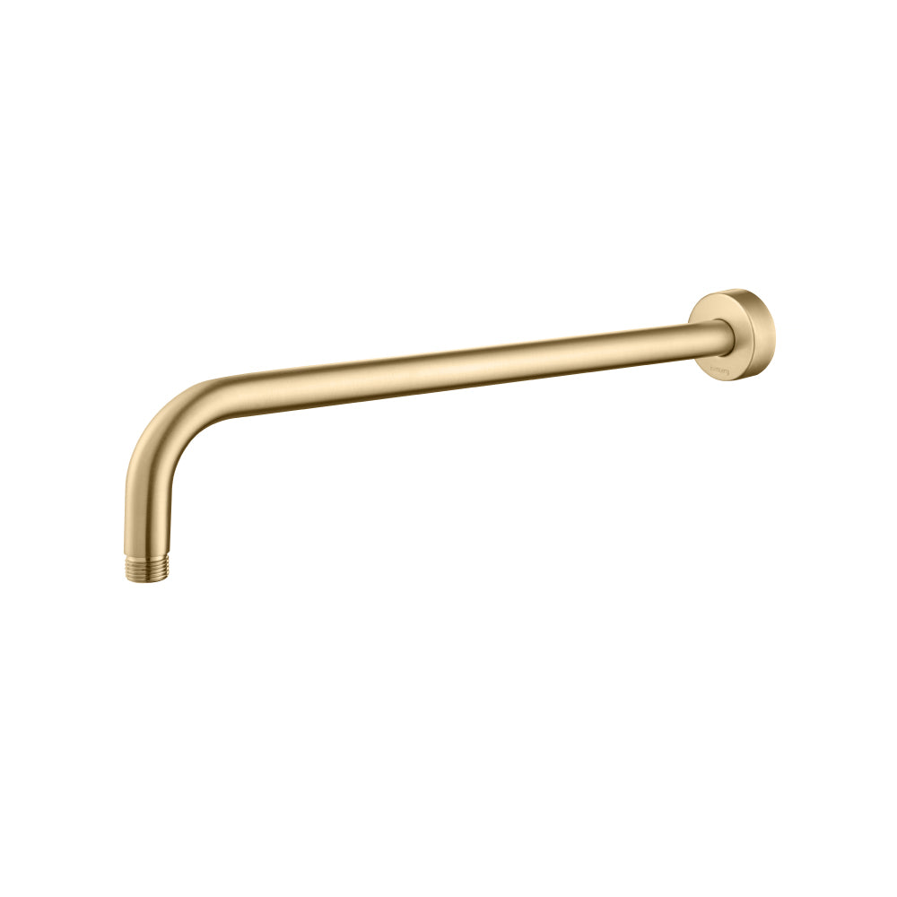 Flusso HS1012SA Wall Mount Round Shower Arm - 16" (400mm) - With Flange - Parent