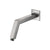 Flusso HS1025 Square Shower Arm With Flange - 10" - With Flange