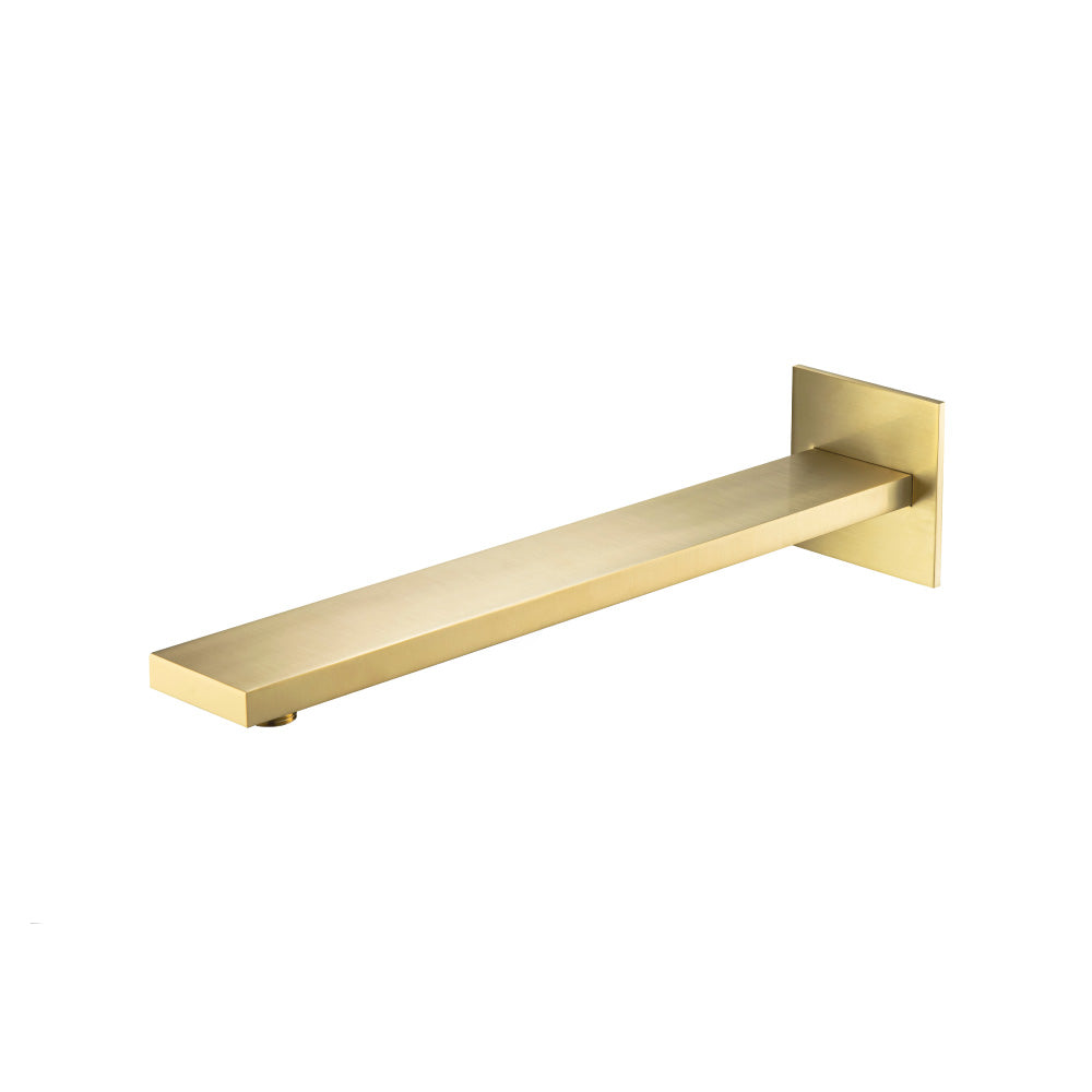 Flusso HS1060 Wall Mount Shower Arm - 16" (400mm) - With Flange