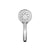 Flusso HS5105 3-Function ABS Hand Held Shower Head - 100mm