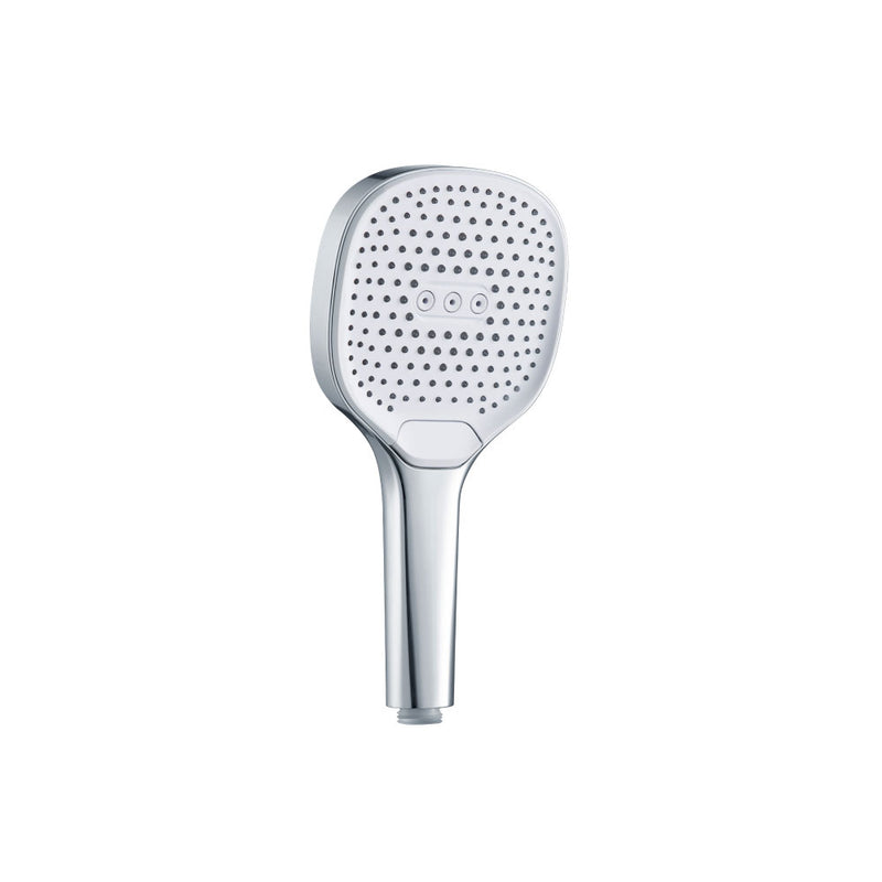 Flusso HS6250 3-Function ABS Hand Held Shower Head - 120mm