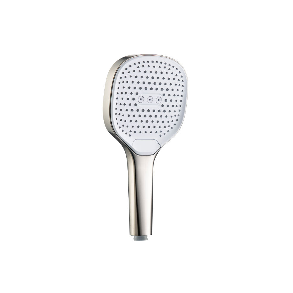 Flusso HS6250 3-Function ABS Hand Held Shower Head - 120mm