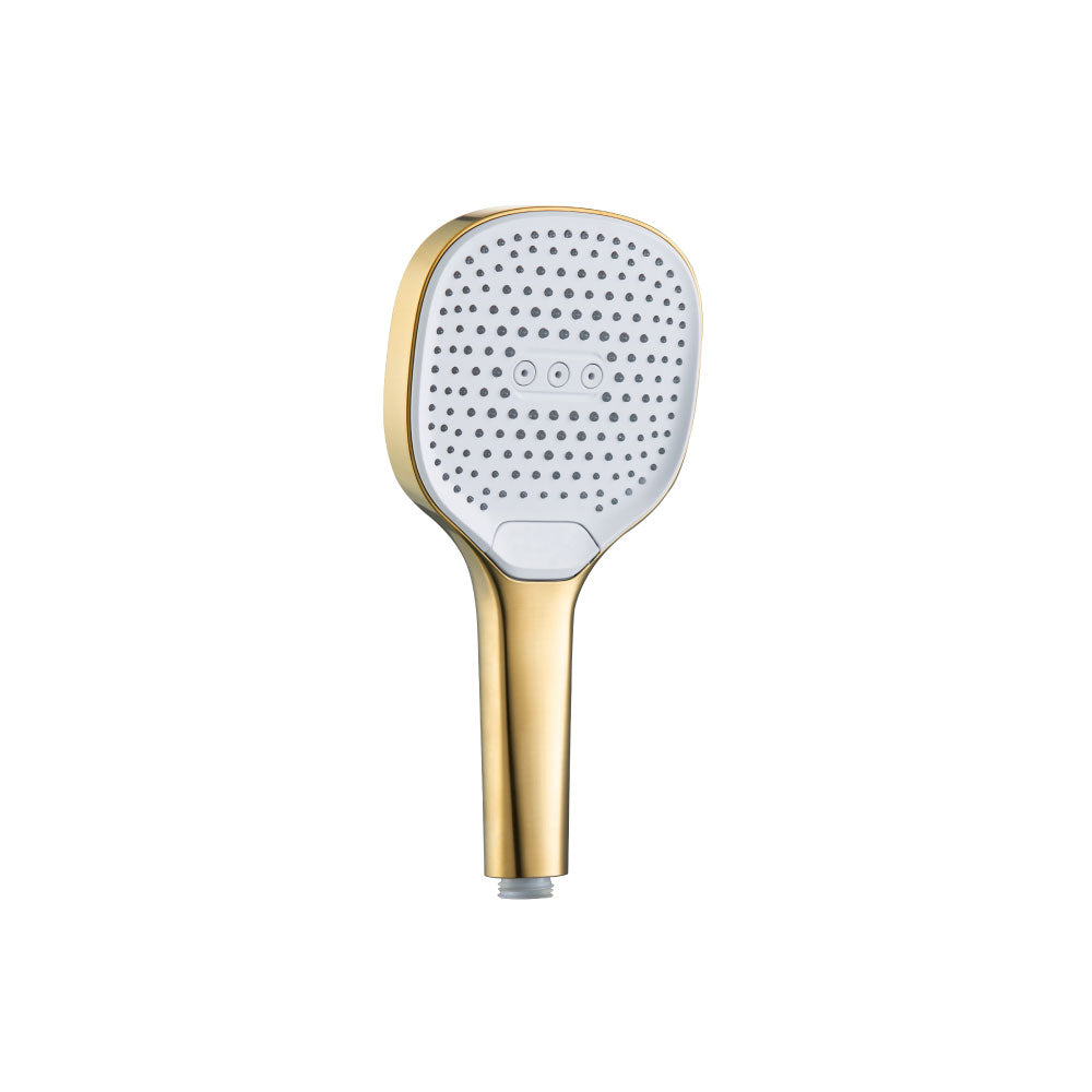 Flusso HS6250 3-Function ABS Hand Held Shower Head - 120mm