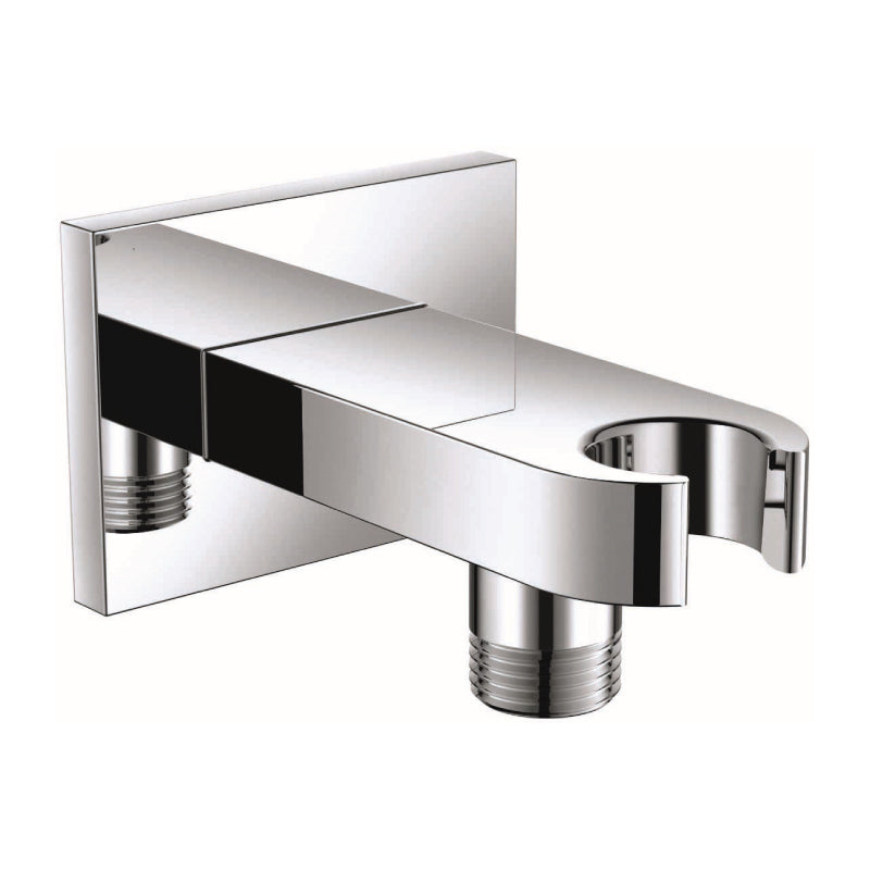 Flusso HS8007 Wall Elbow With Holder Combo