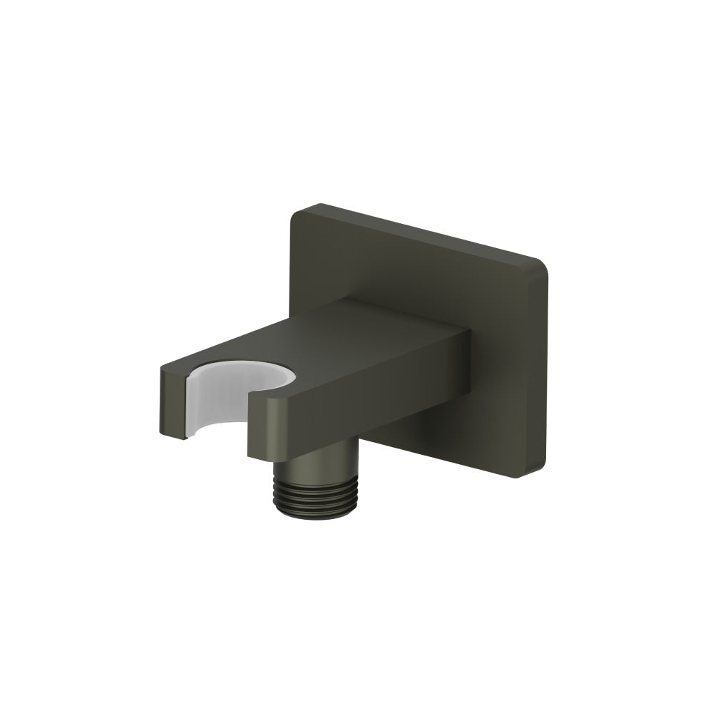 Flusso HS8007 Wall Elbow With Holder Combo