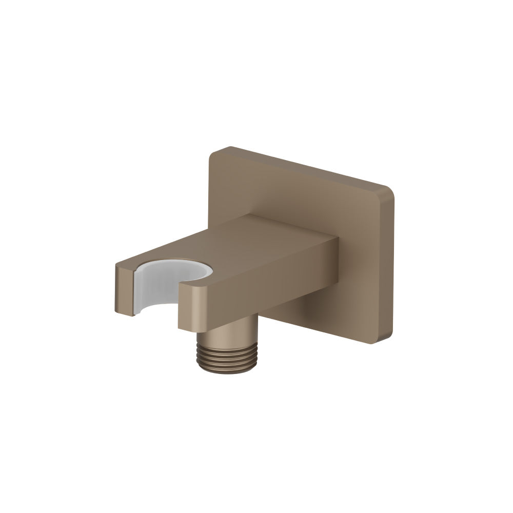 Flusso HS8007 Wall Elbow With Holder Combo