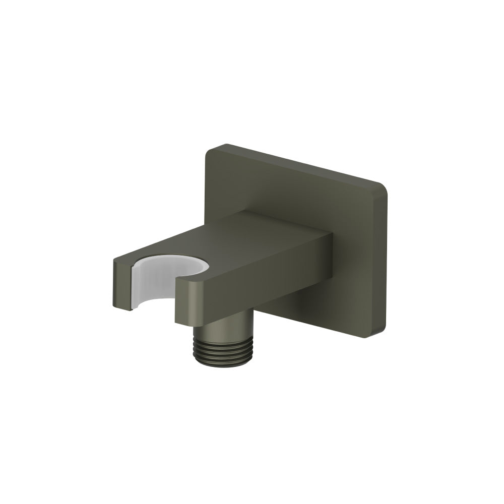 Flusso HS8007 Wall Elbow With Holder Combo