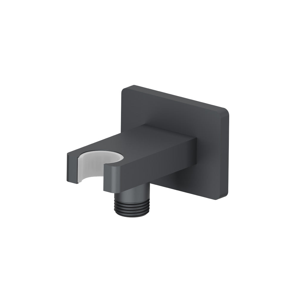 Flusso HS8007 Wall Elbow With Holder Combo