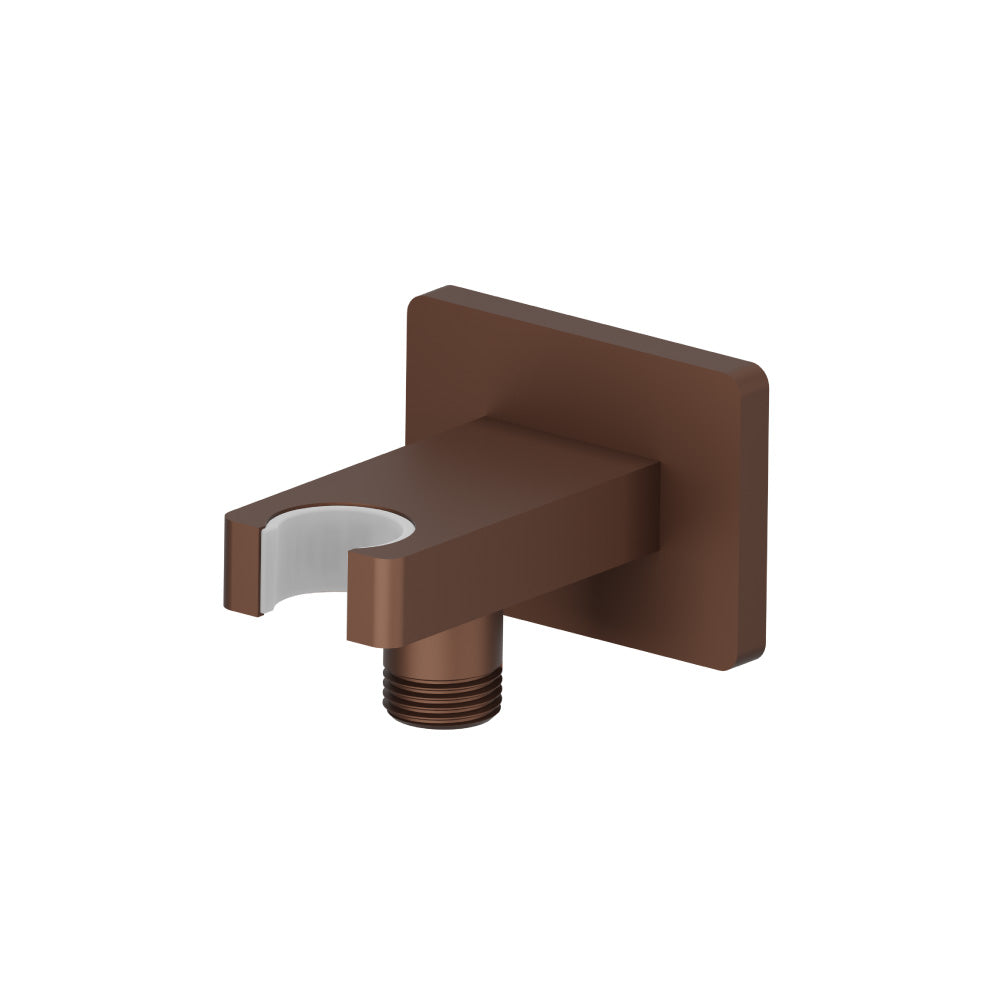 Flusso HS8007 Wall Elbow With Holder Combo