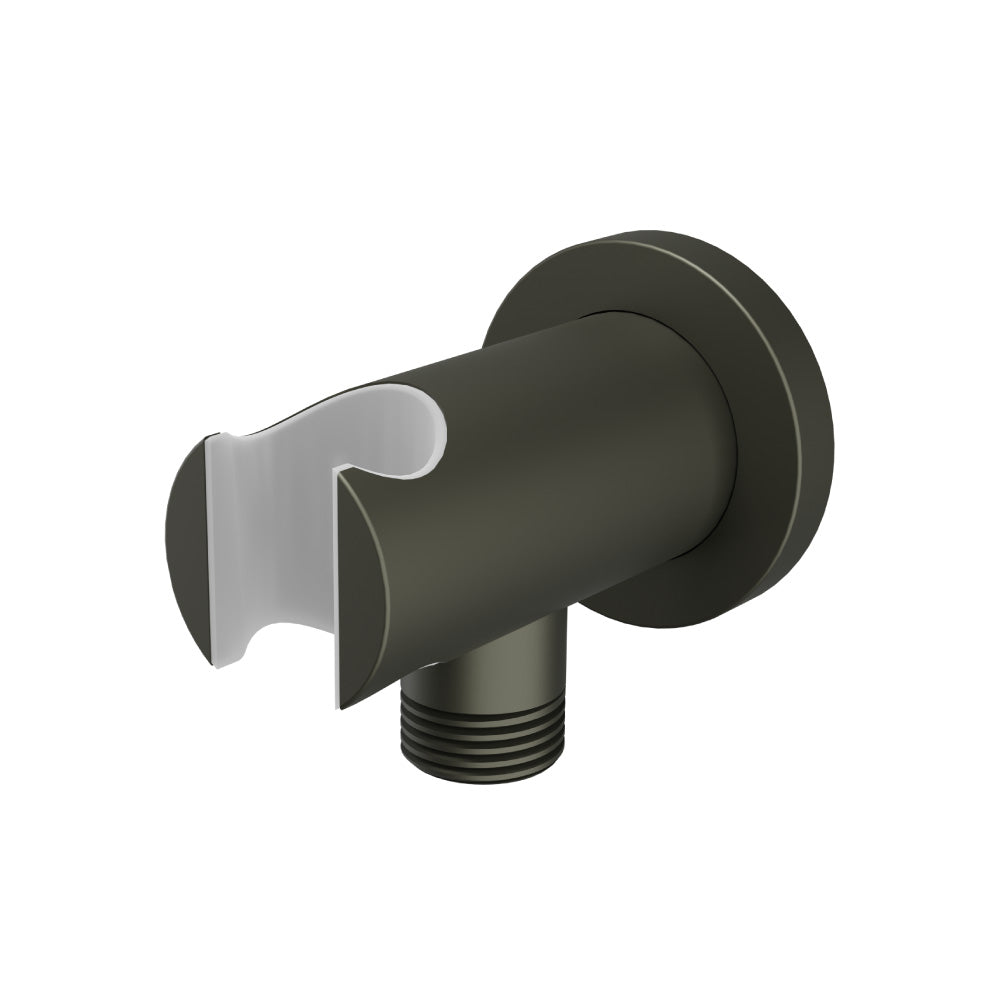 Flusso HS8008 Wall Elbow With Holder