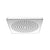 Flusso HSB.10C 10" Solid Brass Showerhead / Rainhead