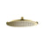 Flusso HSB.10R 10" Solid Brass Showerhead / Rainhead