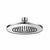 Flusso HSB.6R 6" Solid Brass Showerhead / Rainhead