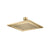 Flusso HSB.6S 6" Solid Brass Showerhead / Rainhead