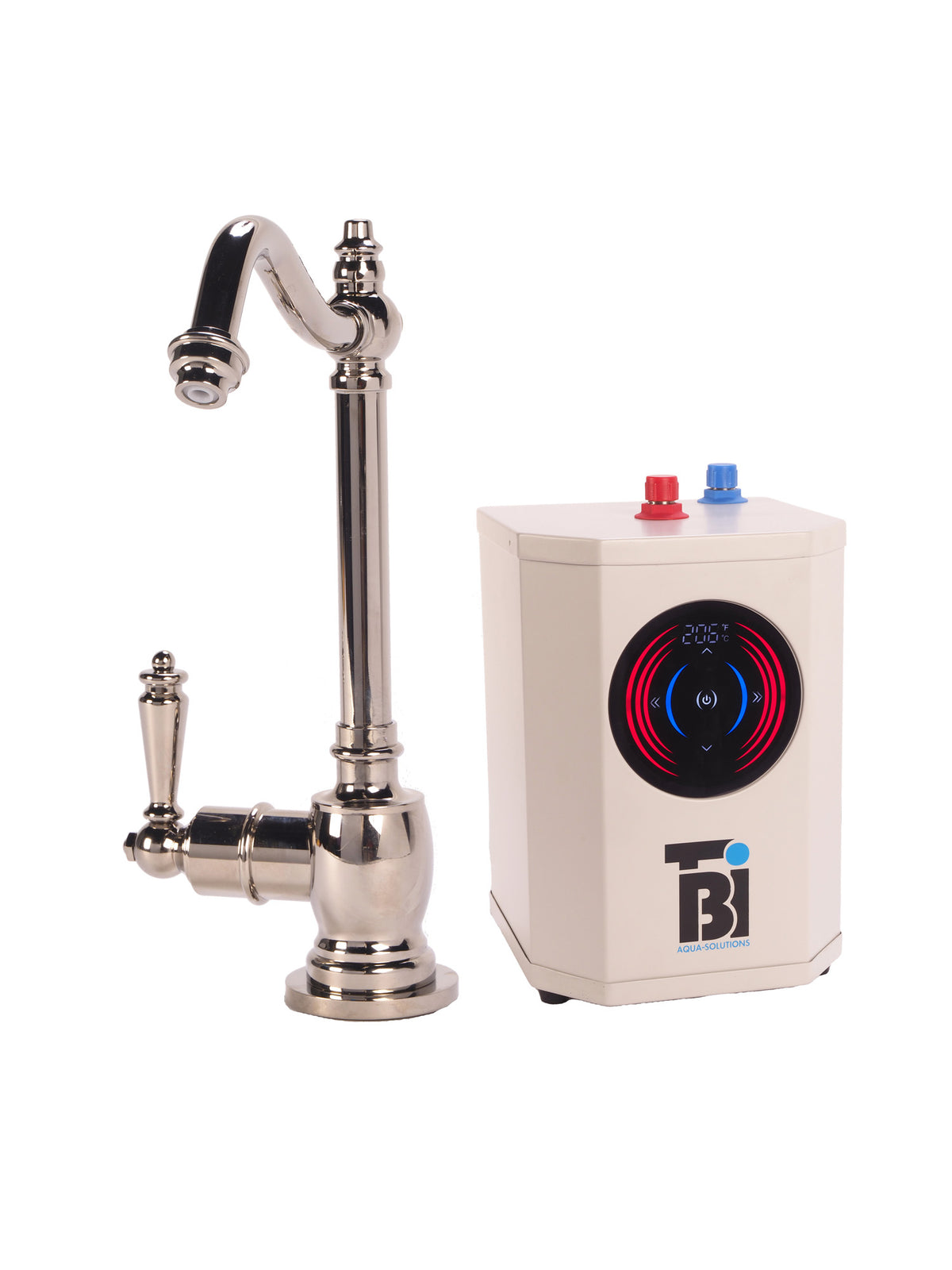 BTI HT-H2100 Traditional Hook Spout Hot Only Filtration Faucet w/ Digital Hot Water Tank - Parent