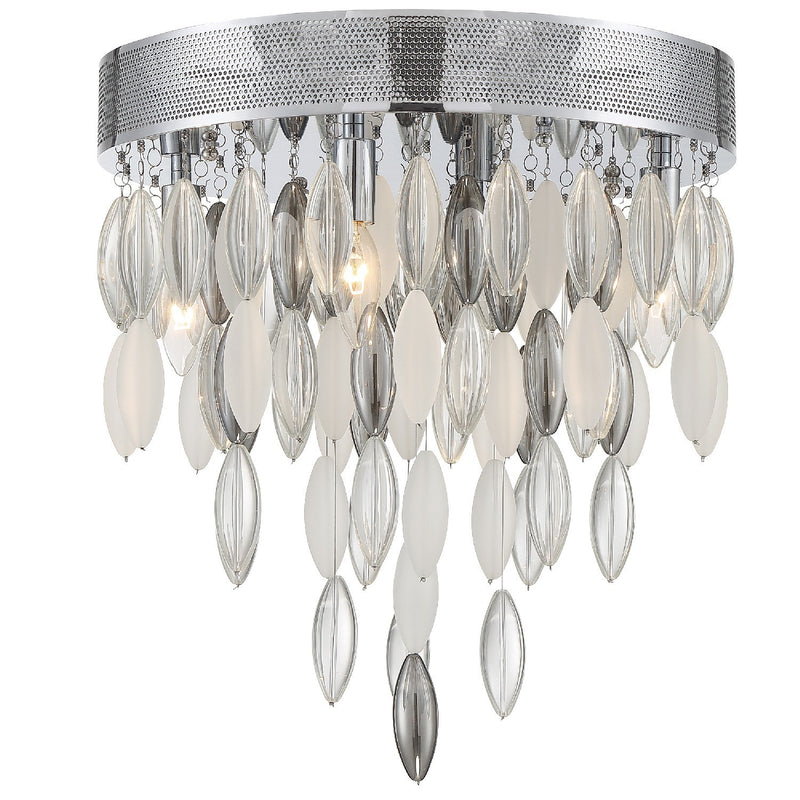 Crystorama HUD-A2214-CH Hudson 4 Light Ceiling Mount - Polished Chrome