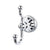 Top Knobs HUD2 Hudson Bath Double Hook